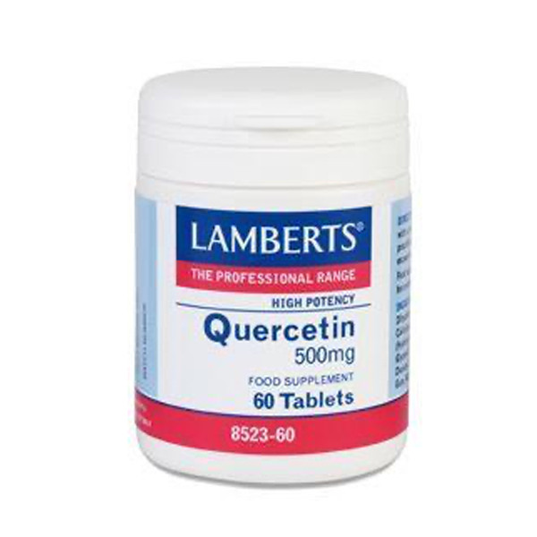 lamberts quercetine 500mg, quercetine flavonoïde supplement, quercetinedihydraat tabletten, lamberts quercetine veganistisch, enkelvoudig quercetine supplement, quercetine 500mg dagelijks, lamberts healthcare quercetine