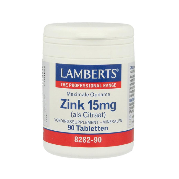 Lamberts Zink 15 mg citraat