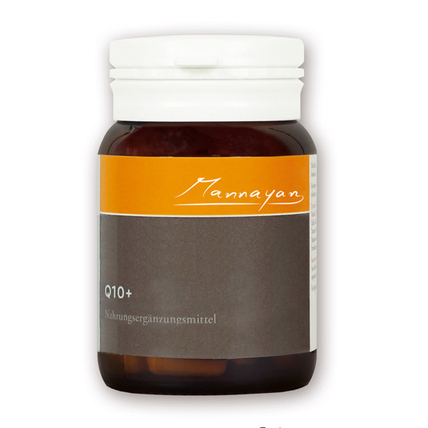 Mannayan Q10+ 60 capsules – ubiquinon co-enzym Q10 gefermenteerd plantaardig vegetarisch bevat lactose 1-3 capsules per dag