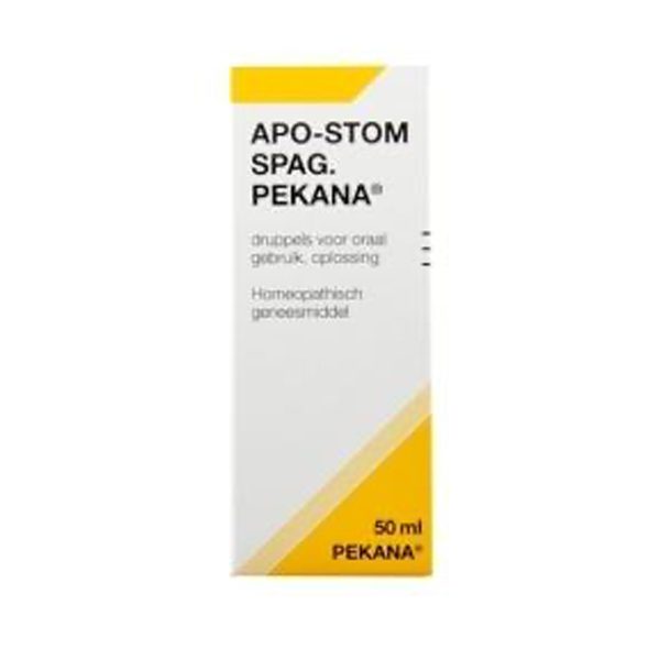 Pekana Apo-Stom Spag. 50ml homeopathisch geneesmiddel druppels 18% alcohol EAN 8717185283105
