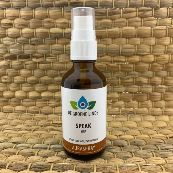 De Groene Linde, HSP Speak, aura spray