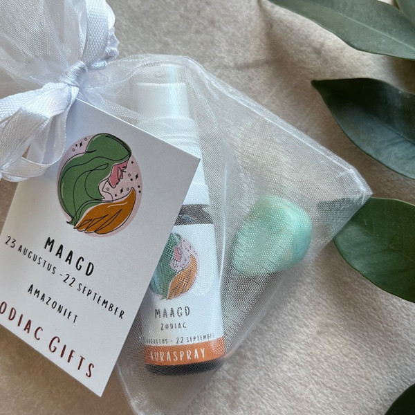 Maagd Amazoniet en Auraspray