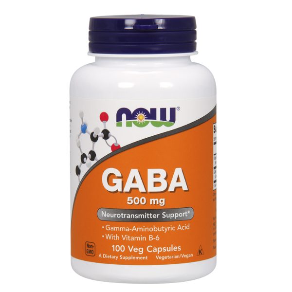 now-gaba-500mg-vegicaps-gamma-aminoboterzuur-vitamine-b6-vegetarisch